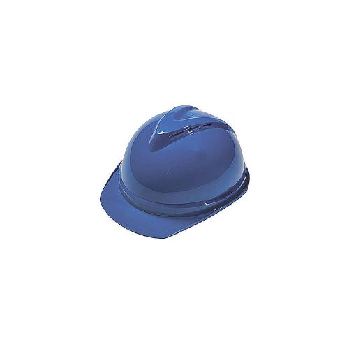 Hard Hat, FrtBrim, Slotted, 6Rtcht, Blue 10034028