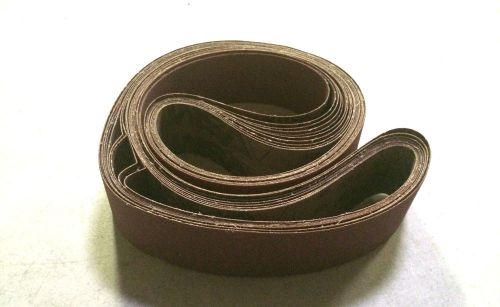 10 NEW PFERD 2&#034; X 60&#034; ABRASIVE SANDING BELTS 100 GRIT ALUMINUM OXIDE #49146