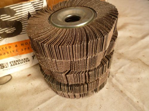 1 ea standard abrasives / 3m 6&#034; flap wheel aluminum oxide 120 grit (661408) for sale