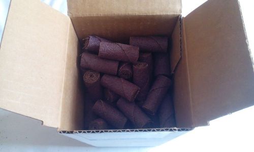 Merit Abrasives Aluminum Oxide 5/8” X 1-1/2” X 1/8”, 40ARB, Cartridge Rolls