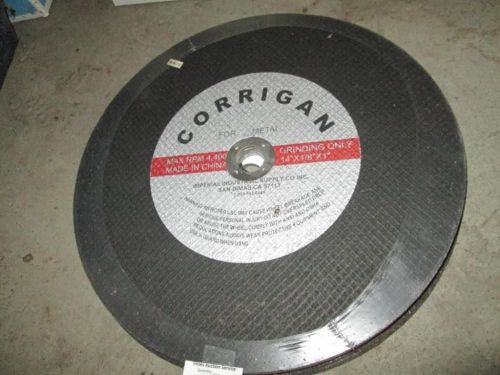 6 brand New 14&#034; abrasive wheels corrigan metal grinding cutting blades