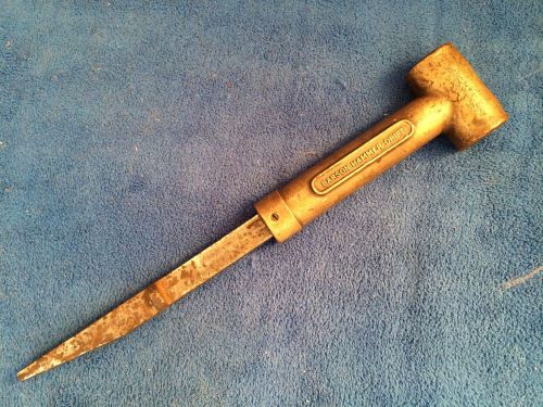 VINTAGE RARE BARSON HAMMER DRIFT FOR MORSE TAPER DRILLS