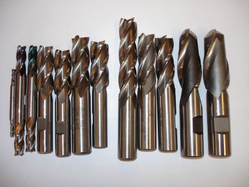 End Mills HSS 12 Pieces