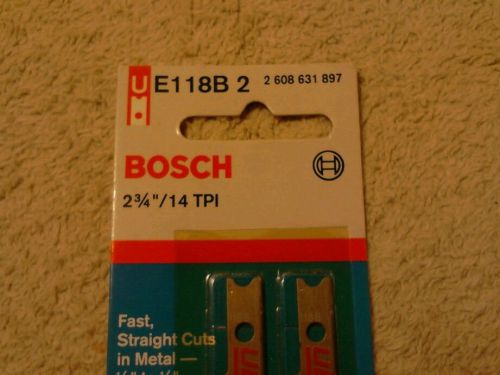 BOSH JIGSAW BLADES 2 - 3/4  14 TPI