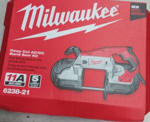 Bandsaw milwaukee deep cut ac/dc bandsaw kit new 6238-21 for sale