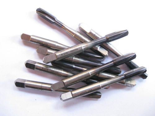 10pc lot jarvis 1/4-28 taps cnc coated 3 flute made in usa for sale