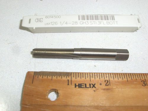 OSG 1/4-28 GH3 3-FLUTE BOTTOM STI (Helicoil) TAP  (1 PC)