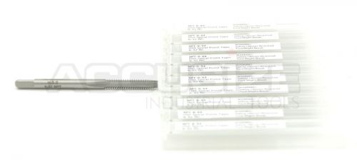 10 Pcs 6-32 HSS Spiral Point Taps, ANSI Standard, Ground,  #SPT-6-32x10