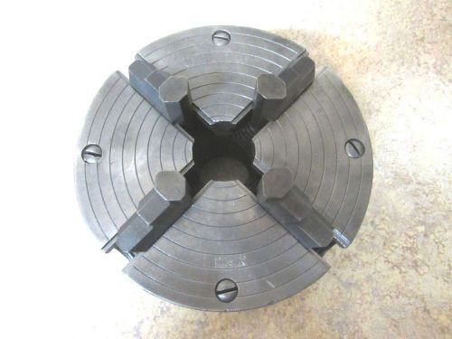 6&#034; CRAFTSMAN 4 JAW INDEPENDENT METAL LATHE CHUCK 1-1/2&#034;-8 SOUTH BEND LOGAN