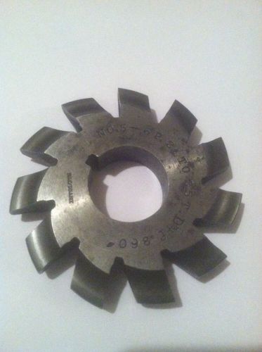 USED INVOLUTE GEAR CUTTER #5 6P 21-25T  1&#034;bore Brown &amp; Sharpe