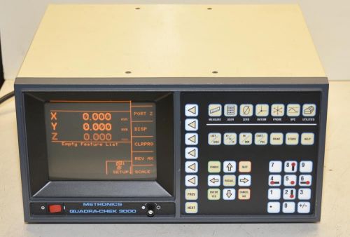 Metrosonics Quadra-Chek 3000 3-Axis + Probe CMM Display QC3300-HH-MT