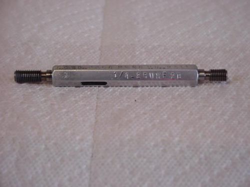 1 Sheffield Corp. Go &amp; Nogo Thread Gauges 1/4-28 UNF-2B  VGC