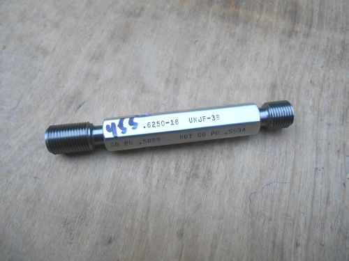 5/8 - 18 UNJF-3B THREAD PLUG GAGE , GO , NO GO , SWANSON