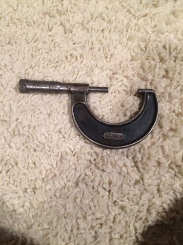 STARRETT 1-2 Inch MICROMETER Number 436