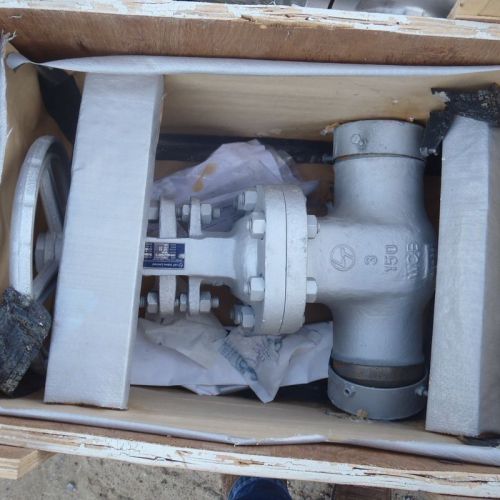 &#034;NEW&#034; 3 in. Gate Valve, class: 150,Larsen &amp; Toubro