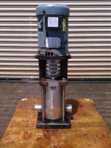 Grundfos 3 Hp SS Centrifugal Pump # CRN8-40 U-A-AUUE