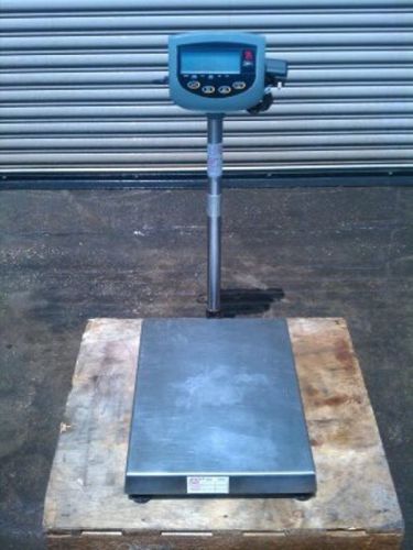 OHAUS 250 LBS Platform Floor Scale with CD11 Industrial Indicator