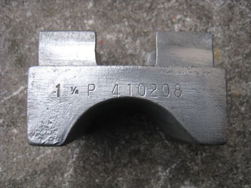 McElroy MMI 4102 410208 1-1/4P 1-1/4&#034; IPS Fusion Machine Sidewall Clamp Insert