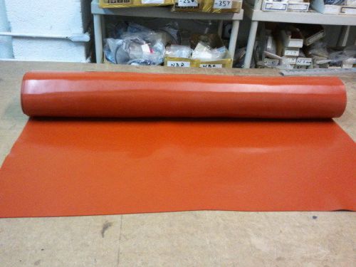 Silicone rubber 1/16thk x 36&#034;wide x 12&#034; for sale