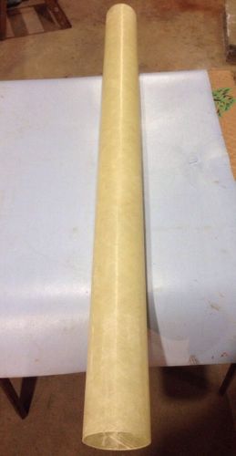 Fiberglass Tube - 3.75&#034; OD x 3.625&#034; ID x 36&#034; Long Filament Wound