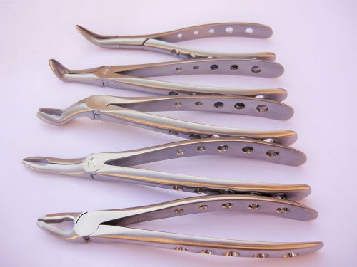 BEST OFFER NEW DENTAL EXTRACTING FORCEPS SET GERMAN QUALITY INSTRUMENTS.