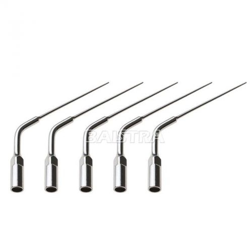 5 Pcs Dental Ultrasonic Scaler Perio Scaling Tip E4 For EMS WOODPECKER Handpiece