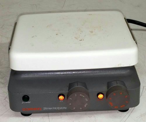 Corning pc-320 6 x 7.5 in 1100rpm 500°c stirrer hotplate for sale