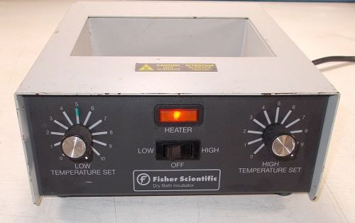 FISHER SCIENTIFIC DRY BATH INCUBATOR