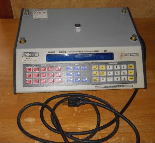 Detecto MS-30 MS30 Postal/UPS Shipping Scale-30lb capacity *AS IS PARTS/REPAIR*