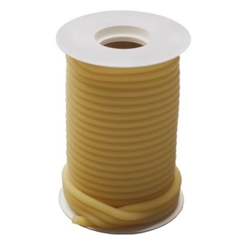 50 Feet 5/16 ID x 3/32 w x 1/2 OD  Latex Amber Tubing 50 Foot Reel Heavy Duty