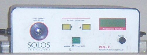 SOLOS Endoscopy ELS-2 Light Source