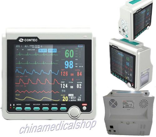 8.4? tft 6 parameters patient monitor ecg nibp spo2 pr temp resp icu monitor for sale