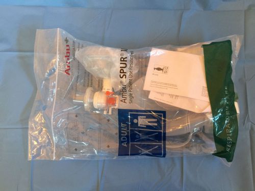 NEW AMBU_SPUR II ADULT RESUSCITATOR W/MERCURY FILTER REF 523611061