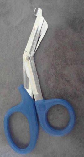 3 PARAMEDIC EMT TRAUMA SHEARS SCISSORS FIRST AID 5.5&#034; Blue