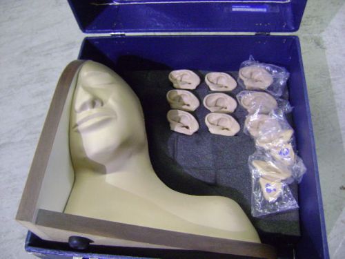 NASCO LIFE FORM EAR EXAMINATION SIMULATOR TRAINER MANIKIN NURSING LF1019UA