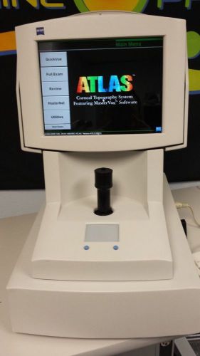 Zeiss Atlas Corneal Topography Featuring MasterVue Software