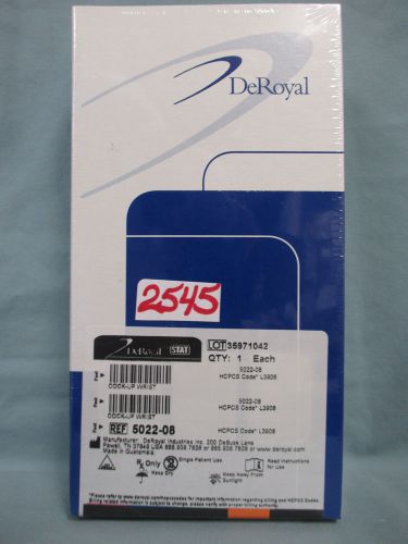 5022-08 DEROYAL WRIST SUPPORT