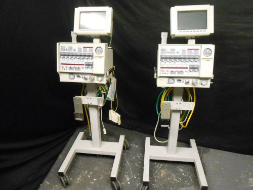 lot of 2 Bird VIP Gold Infant Pediatric Ventilators 15653 with monitors WOW!!!