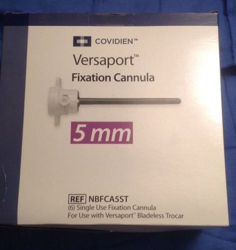 Covidien Versaport Fixation Cannula-5mm Sealed Box NBFCA5ST