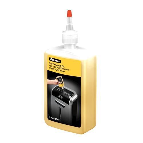 Fellowes powershred shredder lubricant - 12 oz - clear 35250 for sale