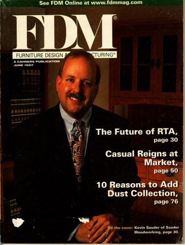 Furniture Design &amp; Manufacturing FDM Magazine w/ Kevin Sauder @ Sauder Wood...