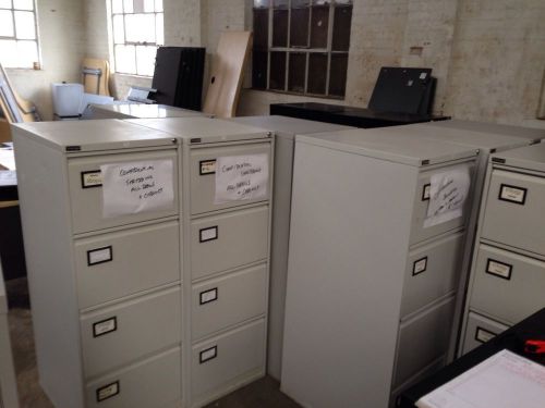 1 Of 11 Grey Triumph Four Drawer Filling Cabinets