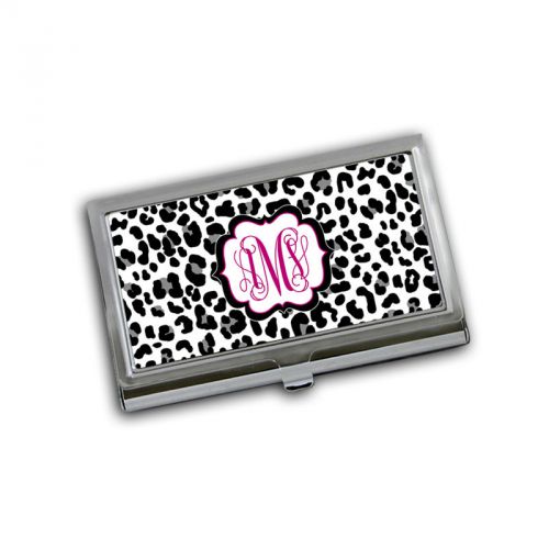 Business Card Holder - Cheetah  card keeper,Customized office gift - 002