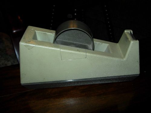 VINTAGE SCOTCH HEAVY DUTY INDUSTRIAL TAPE DISPENSER 3&#034; DIAMETER MODEL 176