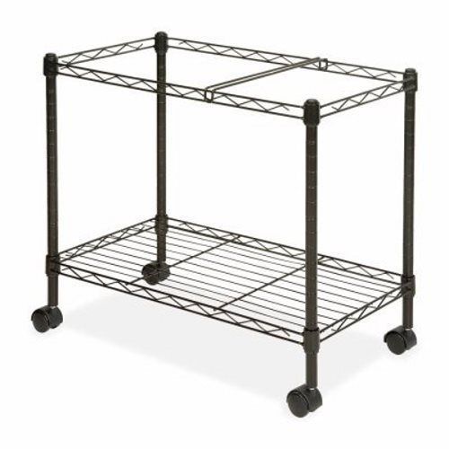 Lorell Mobile Filing Cart, Ltr/Lgl, 12-7/8&#034;x25-3/4&#034;x20-1/2&#034;, Black (LLR45651)