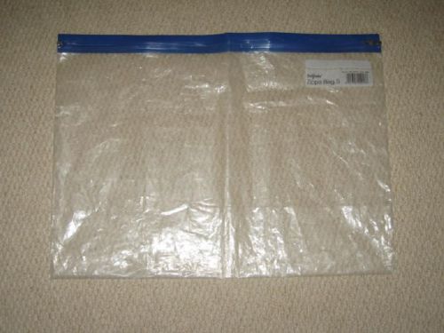 Snopake Zippa Zip Filing &amp; Storage Bags A3 480 x 350mm. USED X 1