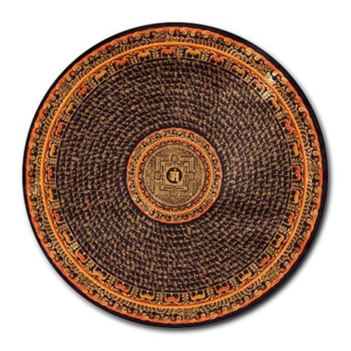 Om Mandala Round Mousepad Free Shipping