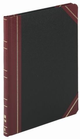 Boorum Pease Series Unt Book Record 150 Page Black/red Black Er