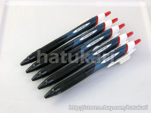 5pcs SXN-150-10 Red 1.0mm / Jetstream Standard Ballpoint Pen / Uni-ball