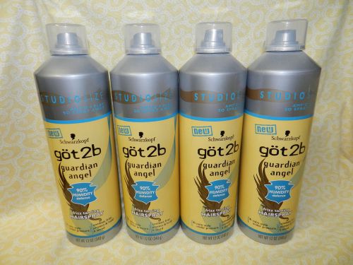 Schwarzkopf Got 2b Guardian Angel Frizz Taming Hair Spray (12.fl.oz studio size